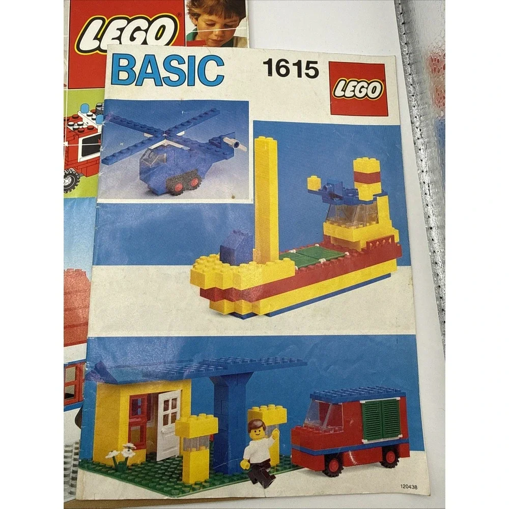 Vintage LEGO Idea Book 250 with 100% COMPLETE Sticker Sheet 1987‎ & Books 1615